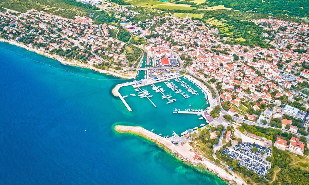 MomentoSnap outdoor photo booth at Novi Vinodolski, Kvarner, Croatia
