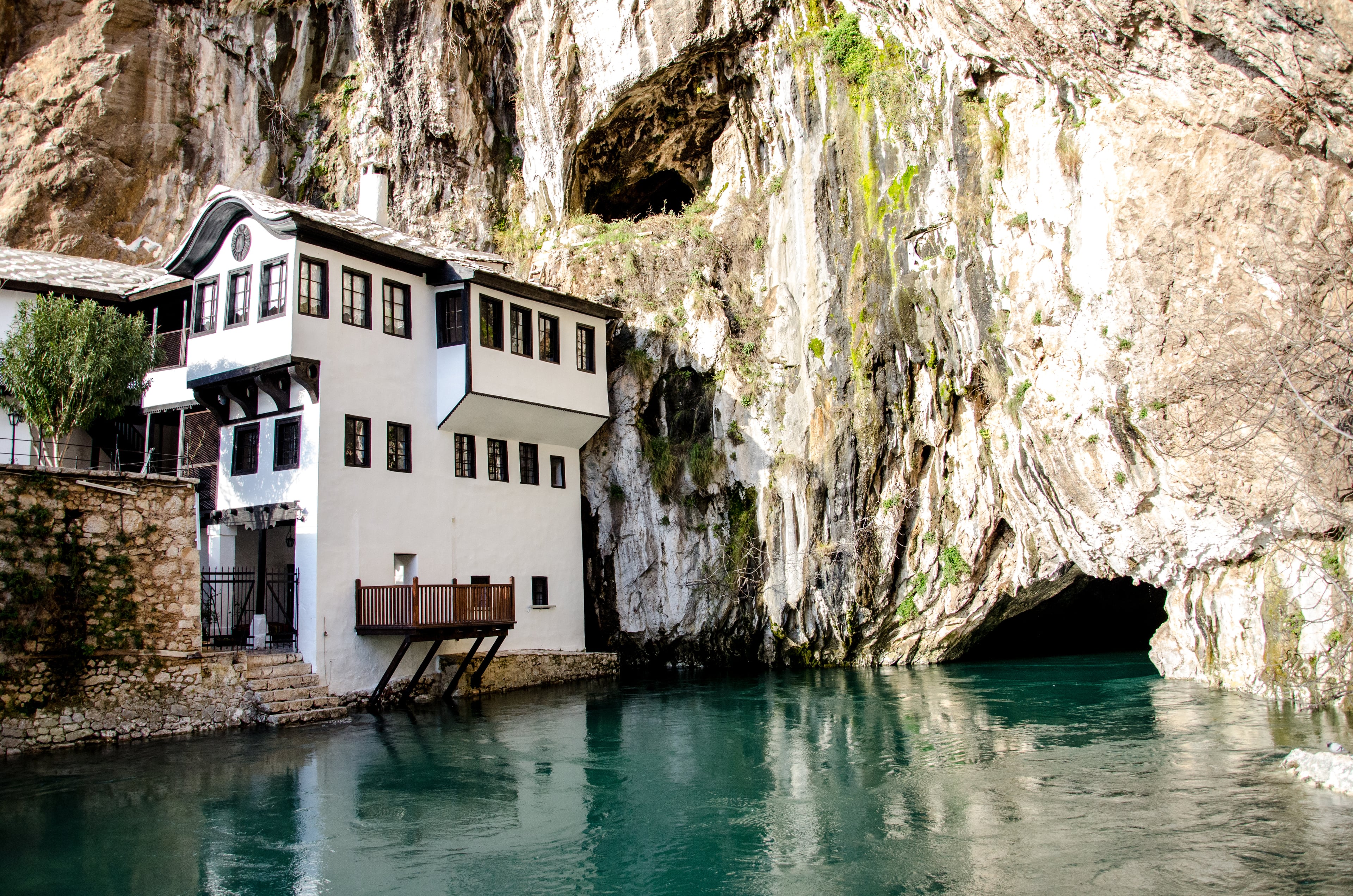 MomentoSnap outdoor photo booth at Vrelo Bune, Blagaj, Bosnia & Herzegovina